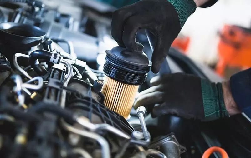 serviço de filtros automotivos na empresa CrisLub na região de ribeirão preto